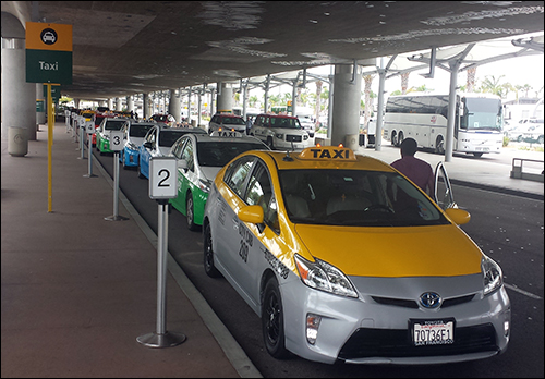 圣迭戈国际机场使用RFID，传感器管理出租车